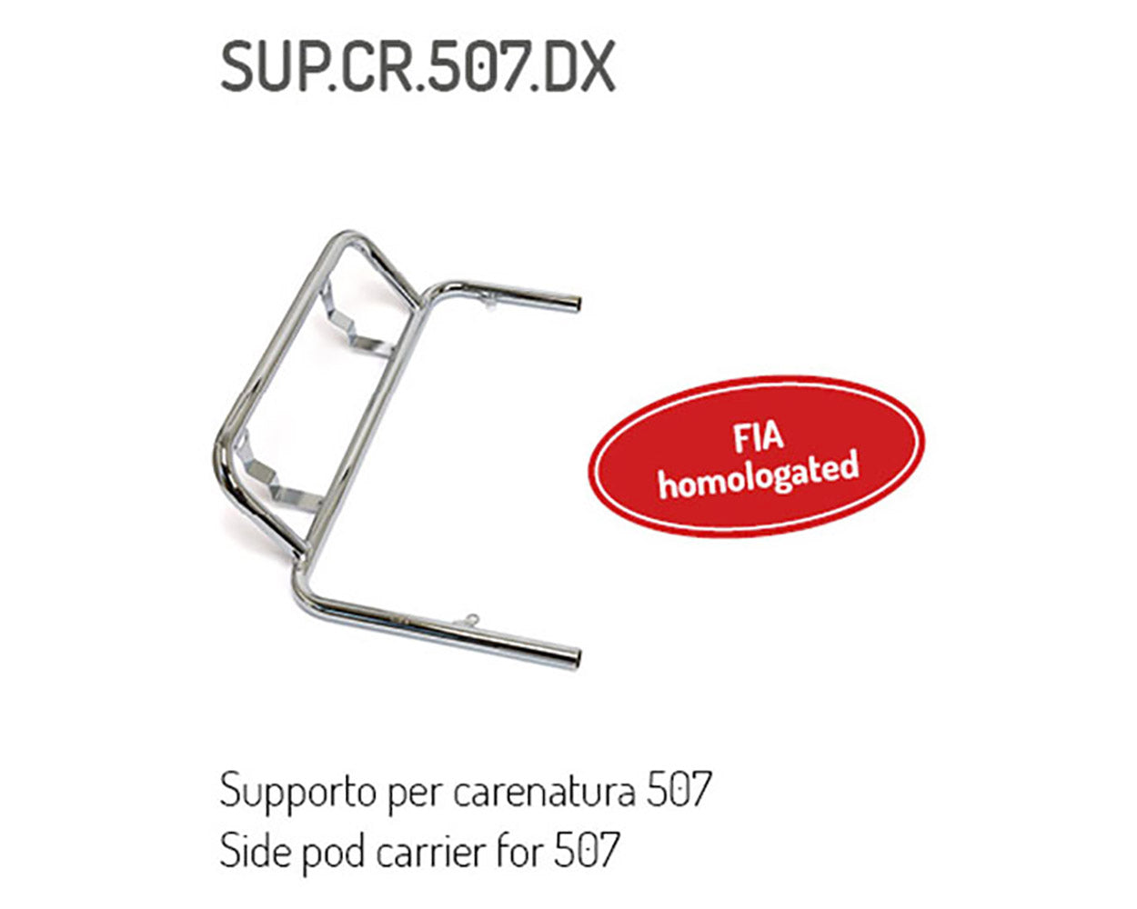2022 KG Right Bumpers For Side Pod 507 CR.507 R